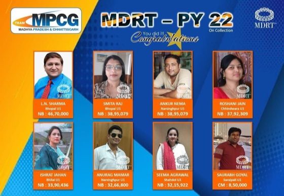 MPCG MDRT 2022 qualifiers