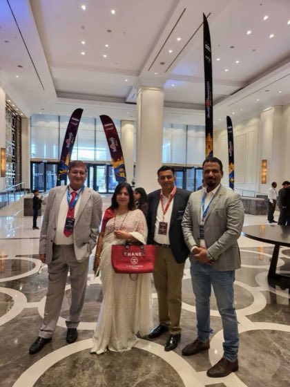 At the convention